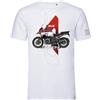 AZgraphishop T-Shirt con Grafica Compatibile con BMW R 1300 GS ADV Racing Red TS-FM-128 (Nero, 3XL)