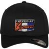 Chevrolet Licenza Ufficiale Camaro Patch Flexfit Baseball cap (Nero), Large/X-Large