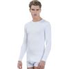 KISSIMO BIANCALUNA 2 Paia di Maglia Uomo a Manica Lunga in Caldo Cotone Interlock vestibilità Confortevole. Bianco Taglia XL