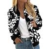Luadnysin Bomber Donna Primavera Giacca Primaverile Donna Giubbotto Jeans Uomo Blaser Da A Vento Cappotto Corto Giacche Primaverili Mezza Stagione Leggera Leggero Pelle Giacchetto Casual Bambina Baseball Xl