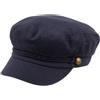EPOCH Berretto da Pescatore Greco Estivo da Uomo in Cotone EPOCH, Cappello da Marinaio, violinista, Autista, Berretto Piatto, Oliva, Taglia Unica