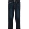 gas Jeans Stretch Uomo Morris Rev Denim Black Blue B0597 65DD