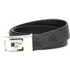 Guess Cintura BW9207P5130 - mis. M Accorciabile e Reversibile NeroLogo/Nero