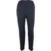 K-Milano Pantaloni per anziani da donna, taglie corte, invernali, con elastico, tasche con zip, marrone, 44-46 Kurz