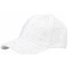 Liu Jo Cappello Donna Liu Jo Logo con Visiera con Strass Bianco CS24LJ08 2A4026 T0300 Taglia Unica