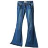 Angel ZYJ Donna Jeans a Zampa Pantaloni a Vita Alta Elasticizzati Svasati Classici Vita Alta Blu Pantaloni Denim Larghi (A, S)