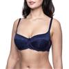 frugue Reggiseno Push Up a Fascia Donna Blu IT 2C (EU 75C)