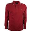 Be Board Polo Manica Lunga 100% Cotone Taglie Forti Uomo