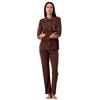 maryplaid Pigiama Donna MaryHome TG. L - 100% Cotone Interlock - Maglia con Bottoni + Pantalone | Fresca Naturale, Morbido | Art. 6P86500