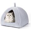 Nobleza Cuccia Gatto, Casetta Pieghevole per Gatto Cani, 2 in 1 Multiuso Lavabile in Lavatrice Cuccia Gatto Chiusa Interno 38 x 38 x 33cm