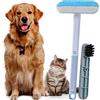 OKKÖBI Leva Peli Animali per Divano, Tappeti e Tessuti, Spazzola Rimuovi Peli Riutilizzabile per Cani e Gatti, Manico Rimovibile, Spazzolina di Dettaglio, Facile da Pulire