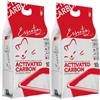 PET 360 SRL Essentia Home Lettiera Gatti ai Carboni Attivi - Sabbia Super Assorbente, Zero Odori, Grana Fine, Ultra Igienica, Adatta a Gatti Sensibili - 2 Confezioni da 10 L