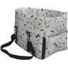 Generic Borsa Auto Cani - Materiale Traspirante, Cuccia Portatile | Seggiolino Da Viaggio Per Console Centrale Con Fissaggio Stabile, Sedile Imbottito Per Animali Domestici Piccoli Per Guida Sicura E Comfort