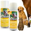 EMMA spray di zinco + spray argentato, spray per la protezione delle ferite, per cavalli, cani, gatti, animali, per la guarigione delle ferite, disinfezione delle ferite, per la cura delle ferite 2*200ml