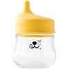 Generic Biberon per Il Latte dei Cuccioli, 6,5 x 6,5 x 11 cm, in siliconico, Portatile, Anti-soffocamento, con capezzoli, 3 Colori Disponibili per Gatti, Cani, Conigli, Piccoli Animali, Viaggi