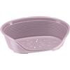 Ferplast Cuccia per Cani e Gatti Cuccia per Cani extra small 100% plastica riciclata Lettino per Cani lavabile traspirante e antiscivolo Siesta Deluxe, 49 x 36 x 17,5 cm., Glicine
