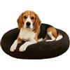 Dorian Home - Cuccia Cane Interno e Cuccia Gatto Tonda, Cuscino Cane Gatto Antiscivolo - Cuscino per Cani e Gatti Lavabile Taglia Grande, Media, Piccola, Lettino Cani Morbido, Letto Peloso a Ciambella