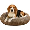 Dorian Home - Cuccia Cane Interno e Cuccia Gatto Tonda, Cuscino Cane Gatto Antiscivolo - Cuscino per Cani e Gatti Lavabile Taglia Grande, Media, Piccola, Lettino Cani Morbido, Letto Peloso a Ciambella