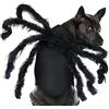 CAISANG Costume da ragno per Halloween, gigante, simulazione di ragno, abbigliamento per gatti e cani di piccola e media taglia, per feste di Halloween, festival, cosplay, taglia L