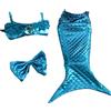 Vibhgtf Costume da sirena per gatti - Vestiti a coda di paillettes per Halloween, divertente vestito da animali domestici | morbido e confortevole abito da sirena per cani e gatti, feste, casa, festival