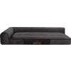Bjird Cuccia per Cani - Letto Con Rivestimento in Cordura Rimovibile (Lavabile a 30°) - Per Taglia Piccola e Grande - Coccolosa - 80 x 53 cm - Nero
