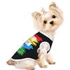 Fyralune Cappottino Cane Taglia Piccola Personalizzata con Foto Nome Pigiama Cane Personalizzato con Testo Vestito Gatto Personalizzate Divertenti Regali di Halloween e Natale per Cani e Gatti