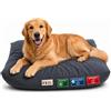 Dorian Home - Cuccia Cane Interno Taglia Grande, Media e Piccola - Cuscino Cane e Gatto Lavabile senza Sfoderare, Extra Imbottito e Morbido - Cuscino per Cani e Gatti Antimacchia Resistente ai Graffi