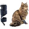 Generico Tutore regolabile per zampe di gatto con stecca in alluminio rimovibile per stabilizzare le ossa del polso, fratture e distorsioni; morbido e traspirante, adatto per zampe anteriori o posteriori.