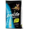 Generico Gatto Prolife Sterilised Grainfree Adult, Quaglia e Patate, alimento secco completo per gatti sterilizzati di tutte le taglie,senza cereali, confezione da 1,5 Kg.