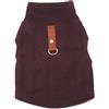 YAHU Vestiti per Cani da Compagnia in Caldo Pile Scozzese Vintage Autunno Inverno Gilet Ispessito Cappotto Cani di Taglia Piccola e Media Costume Caldo Anello di trazione