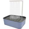 Generico Vasca da Bagno Automatica per Pappagalli con Doccia | Fontana Doccia per Pappagalli con Acqua Corrente | Gabbia Vasca per Conuri Parrocchetti Calopsite Cenerini Animali Domestici