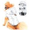 PAIDEFUL Cappotto Invernale Impermeabile per Cani di Piccola Taglia Giacca con Cappuccio Piumino per Cucciolo Chihuahua Vestiti per il Freddo Abbigliamento per Gatti Tuta da Neve con Capucha Antivento