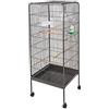 AQPET Voliera gabbia per volatili uccelli canarini inseparabili completa 146X54X54CM -AQPET