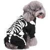 Generico Costumi Scheletro Per Animali Domestici Halloween | Vestito Osso Scheletro Per Cani Gatti | Vestiti per Travestimenti di Cuccioli e Gattini per Fotografie, Performance, Carnevale e Maschere