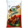 Molini Popolari Riuniti Ruspanty, NO OGM, Mangime in Granaglie per Galline, Polli, Tacchini, Oche e volatili da cortile. 25 Kg