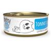 Adoc Naturally Premium, Alimento Umido Complementare per Gatti, Filetti di Tonnetto, Lattina 4 x 50 g, in Gelatina, Senza Conservanti e Coloranti