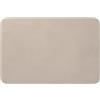 Lecreatekit Tappeto da Bagno e Doccia in Diatomite, Sottile e Leggero, con Design Antiscivolo e Asciugatura Rapida (Cachi)
