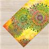 IlGruppone Tappeto Cucina Antiscivolo Made in Italy Passatoia Antimacchia Multiuso Corridoio Soggiorno Lavabile in Lavatrice - Mandala Giallo - 50x300 cm