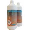 SINTESI SRL Resin Clean Nr.2 flaconi da 1 lt. Detergente per Pavimenti in Resina