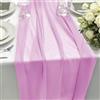 HiBeauty PRO Runner da Tavolo in Chiffon Viola Chiaro, 70 x 300 cm, 1 Pezzo, Runner da Tavolo in Tessuto per Decorazione da Tavolo, Decorazioni da Matrimonio, Decorazioni da Tavolo per Compleanni, Baby Shower