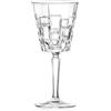 RCR Cristalleria Italiana S.p.a. Linea Etna | Calici da Acqua Vino Rosso e Bianco in Vetro Bicchieri Moderni Set 6 Biccheri di Cristallo da 28 Cl