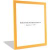 Rahmendesign24 Cornice portafoto Puzzle | Giallo 30x60cm | Cornice moderna per foto, poster, puzzle e certificati | Cornice per galleria, intercambiabile, decorativa, da parete, da tavolo