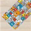 IlGruppone Tappeto Peanuts Cucina Originali Antimacchia e Antiscivolo Made in Italy Passatoia Multiuso Corridoio Soggiorno Lavabile in Lavatrice - Comics - 50x250cm
