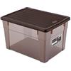Stefanplast Elegance Scatola Visualbox, Plastica, Marrone, 39x29x24 cm, 1 unità