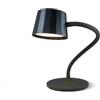 Wilmà Flex Lampada da Scrivania Ricaricabile con Braccio Regolabile 12-23h | Lampada Led Ricaricabile Senza Fili, Lampada Dimmerabile con Touch Control, Braccio Regolabile