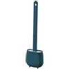 Duroecsain Scopino WC in silicone , spazzola per WC e supporti, anti-goccia, antibatterica, spazzolina per WC ventilata, asciugatura rapida senza odore, scopa per WC montaggio a parete/pavimento, bagno e