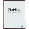 yd. Your Decoration - Cornice Puzzle 75x98 - Marrone - Cornice Puzzle 1500-2000 pezzi - Plastica Cornice portafoto - Annecy