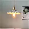 SXYSXYSXY Vintage La ceramica Comodino Lampada a sospensione Stile giapponese Camera da letto Luci a sospensione Minimalismo Lampada da soffitto soggiorno E27 20 * 20CM