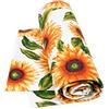 emmevi Telo Arredo Copritutto Cotone Copridivano Letto Girasoli Mod.GRAN FOULARD dis.34 A 170X280 BIANCO