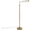 Qazqa notia - LED Dimmerabile Lampada da terra dimmer incluso Moderno - 1 luce - L 55 cm - Bronzo - Moderno - Soggiorno I Camera da letto